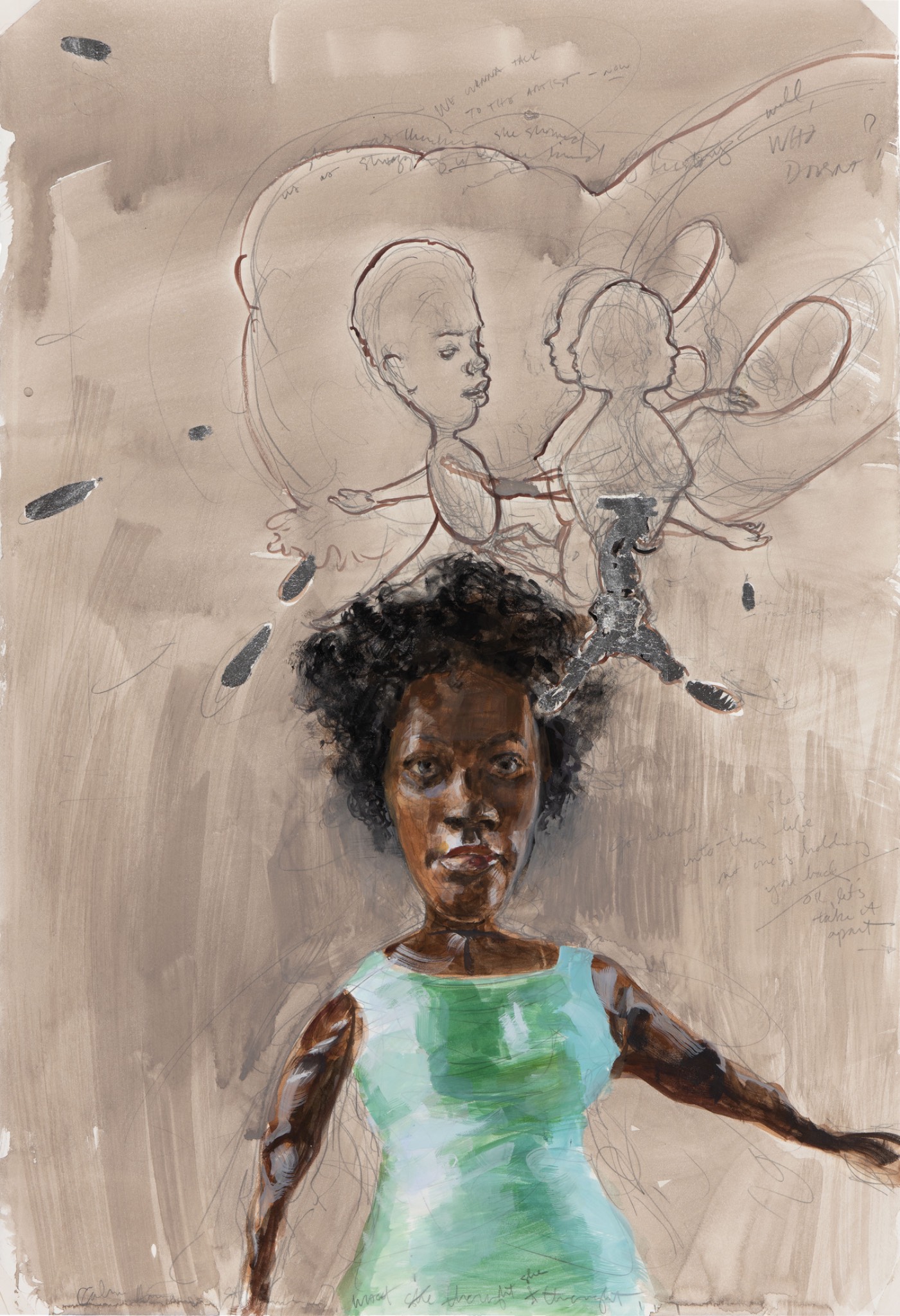 Anna [with some of my shit in the way]