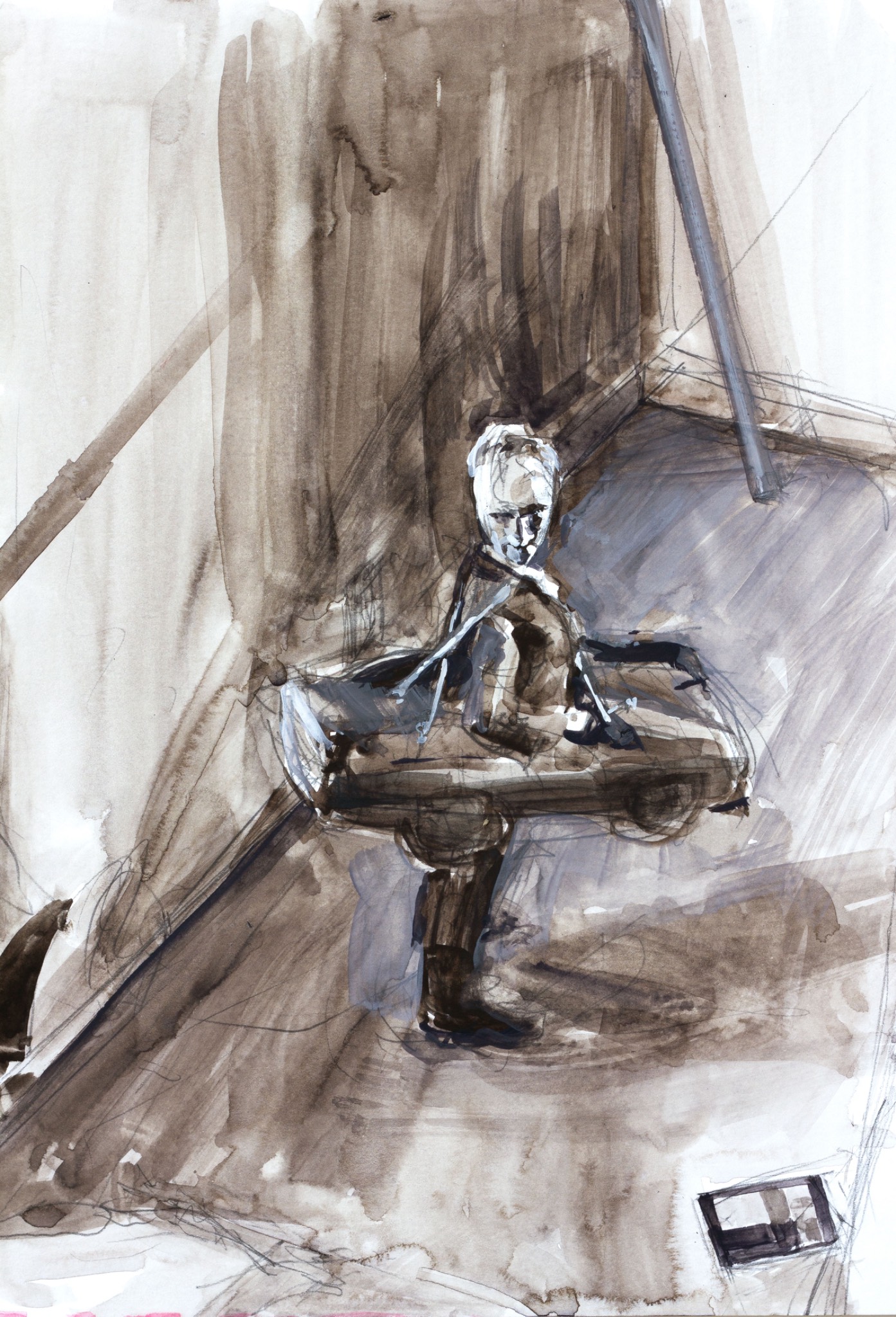 DETAIL: man in a car costume